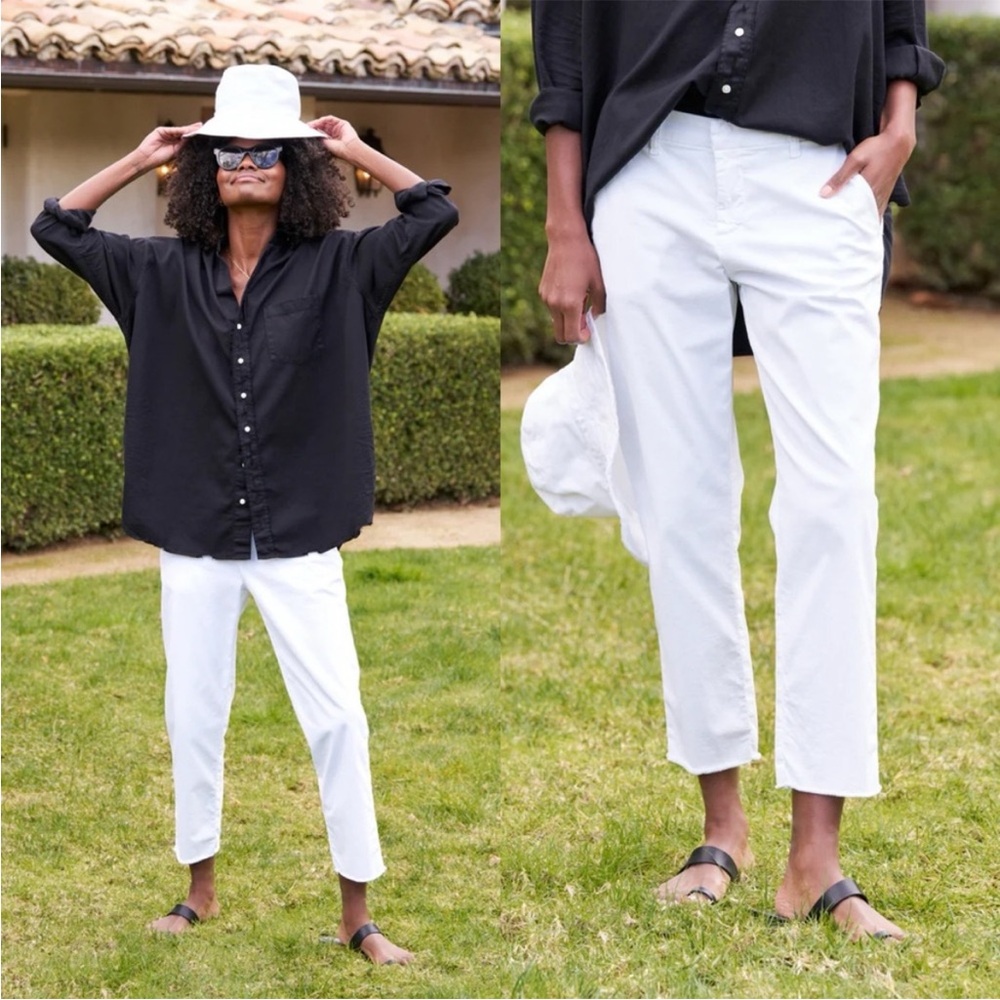 Frank & Eileen Wicklow Pant White 2